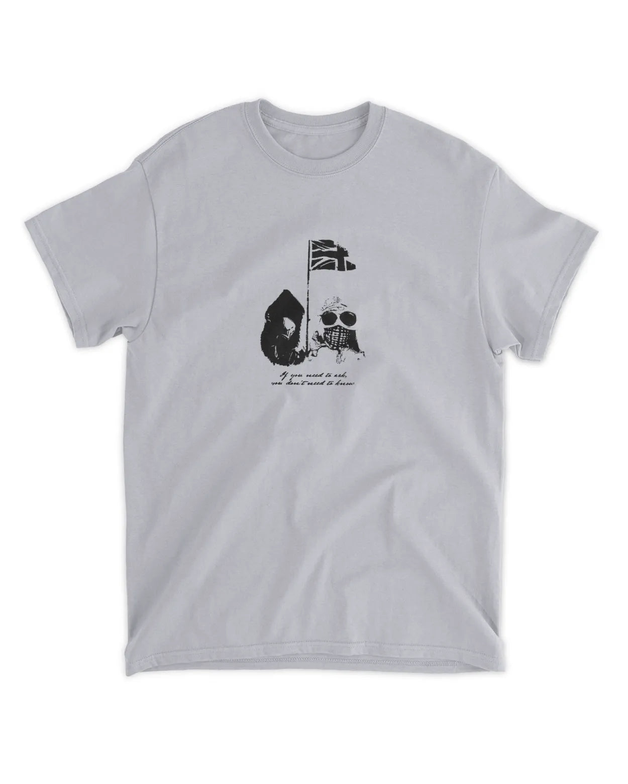 Category C Kids Graphic T-Shirt – Our Flag | White, Black, Navy