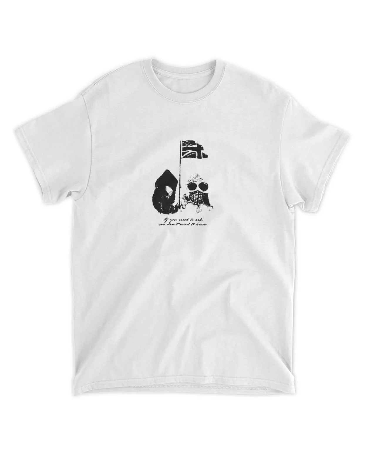 Category C Kids Graphic T-Shirt – Our Flag | White, Black, Navy