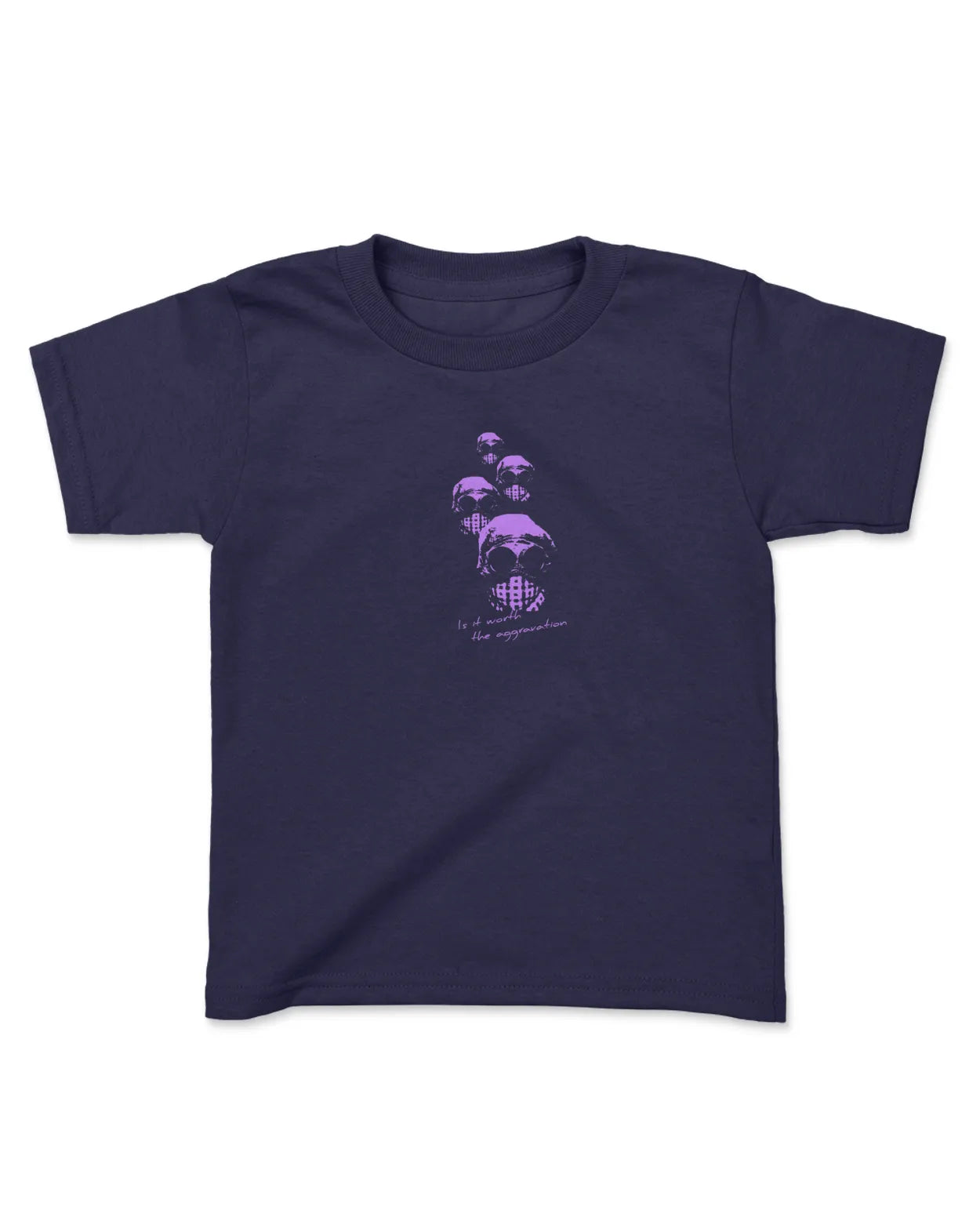Category C Kids Graphic T-Shirt – Aggravation | White, Black, Navy