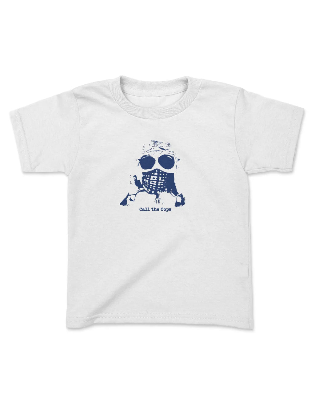 Category C Kids Graphic T-Shirt – Call The Cops | White, Black, Navy