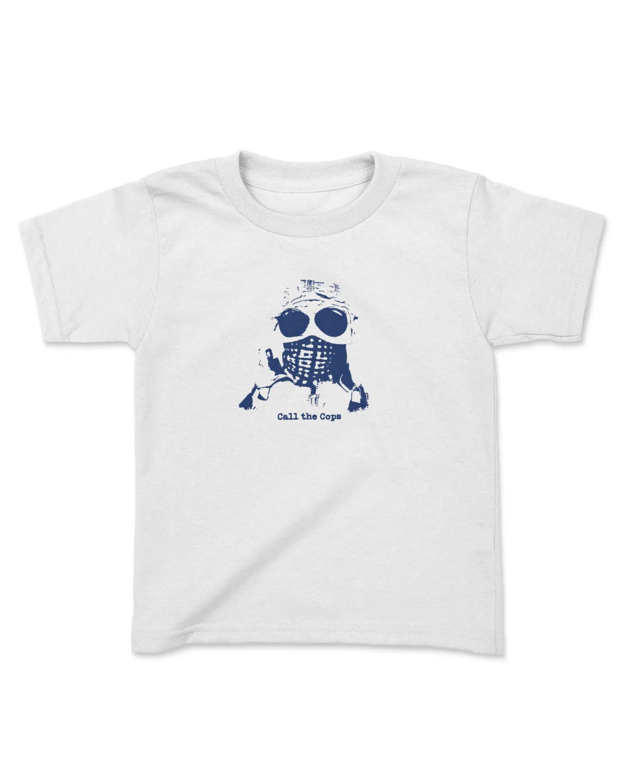 Category C Kids Graphic T-Shirt – Call The Cops | White, Black, Navy