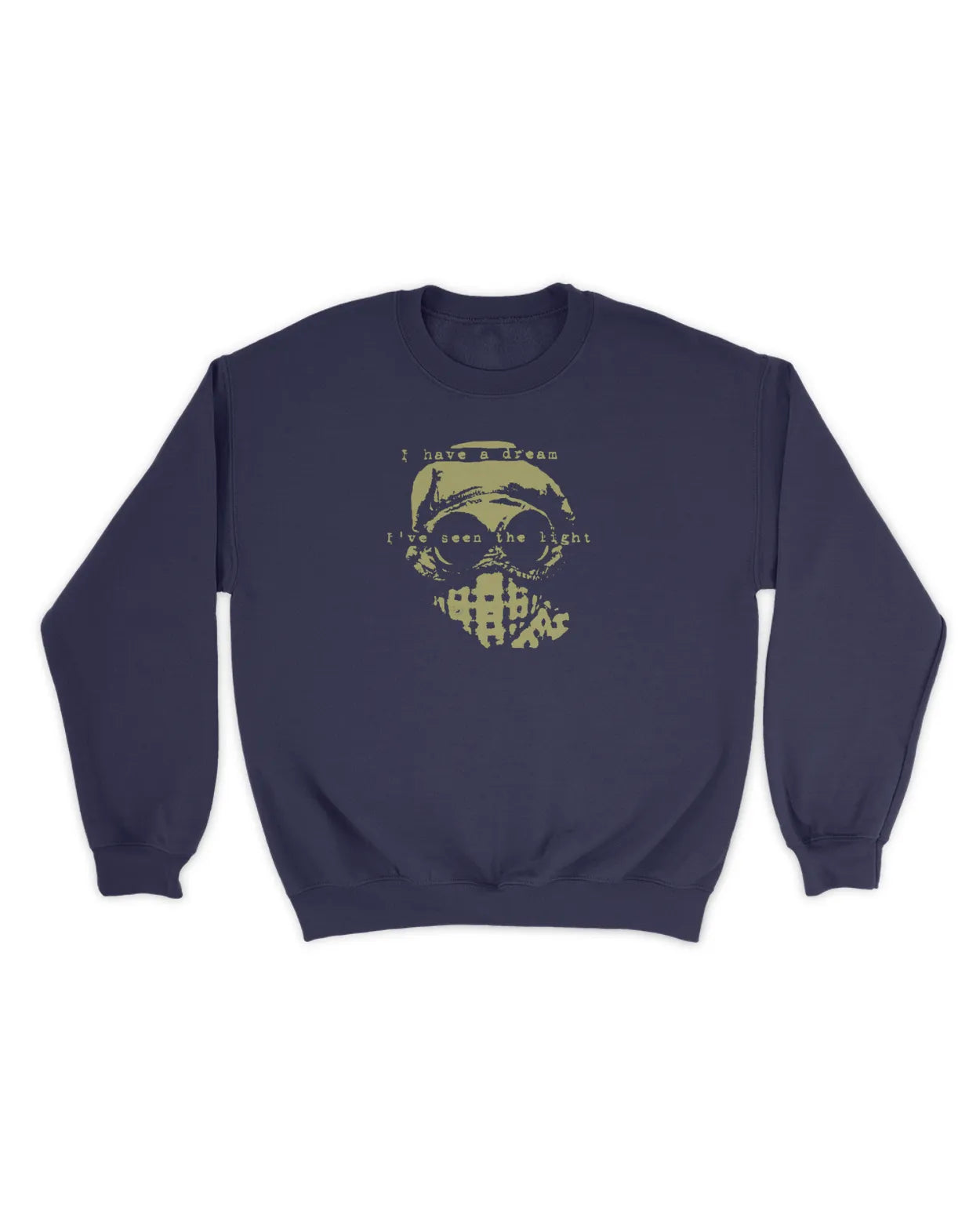 Category C Graphic Sweatshirt – Seen The Light | White, Black, Navy