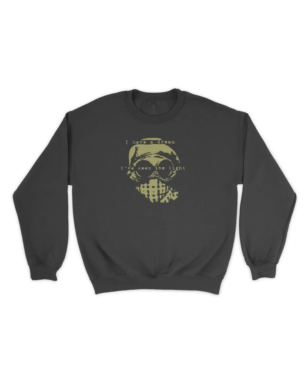 Category C Graphic Sweatshirt – Seen The Light | White, Black, Navy