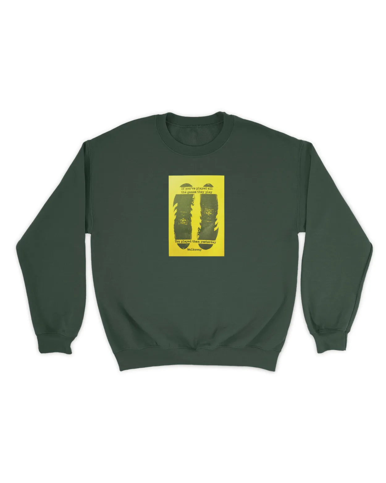 Category C Graphic Sweatshirt – Walkaway | Black, Navy, Forest Green