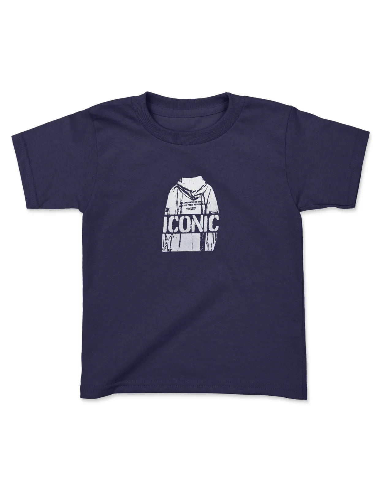 Category C Kids Graphic T-Shirt – Snowflakes | White, Black, Navy