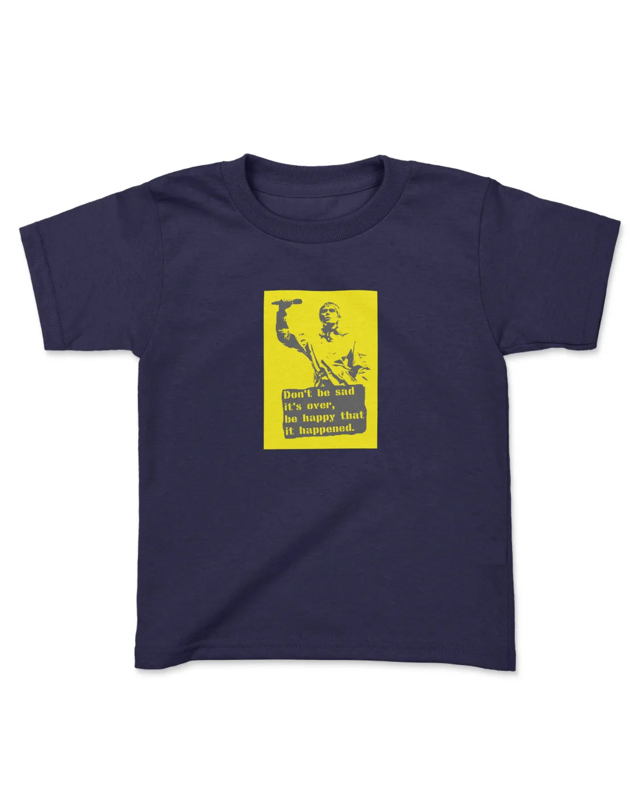Category C Kids Graphic T-Shirt – Be Happy | White, Black, Navy
