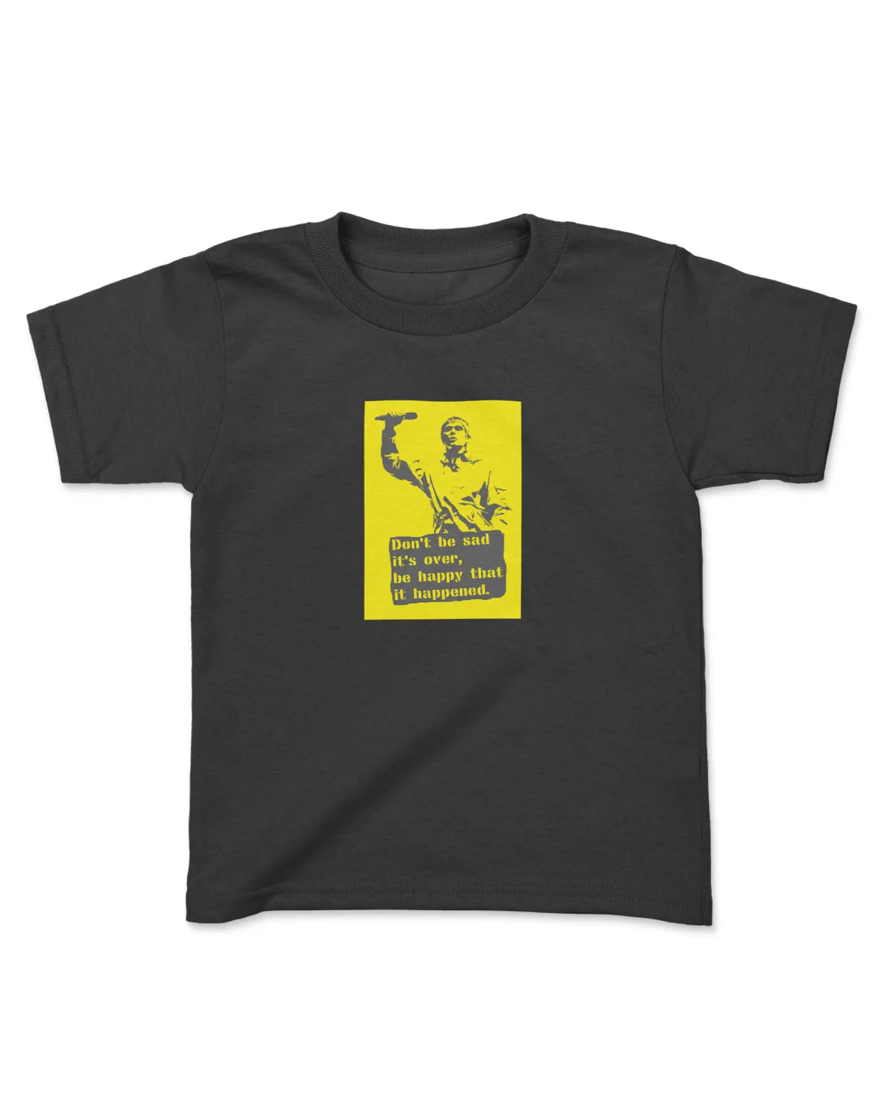 Category C Kids Graphic T-Shirt – Be Happy | White, Black, Navy
