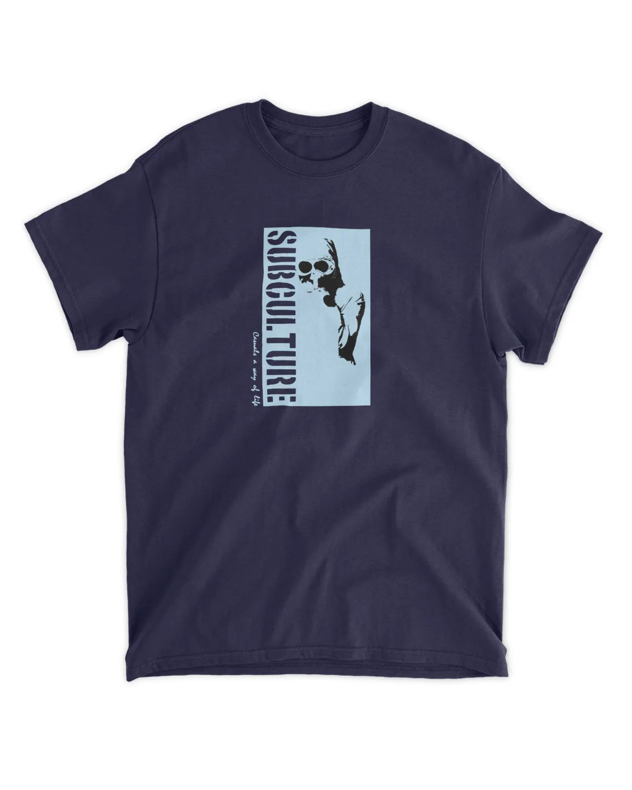 Category C Graphic T-Shirt – Subculture | White, Black, Navy