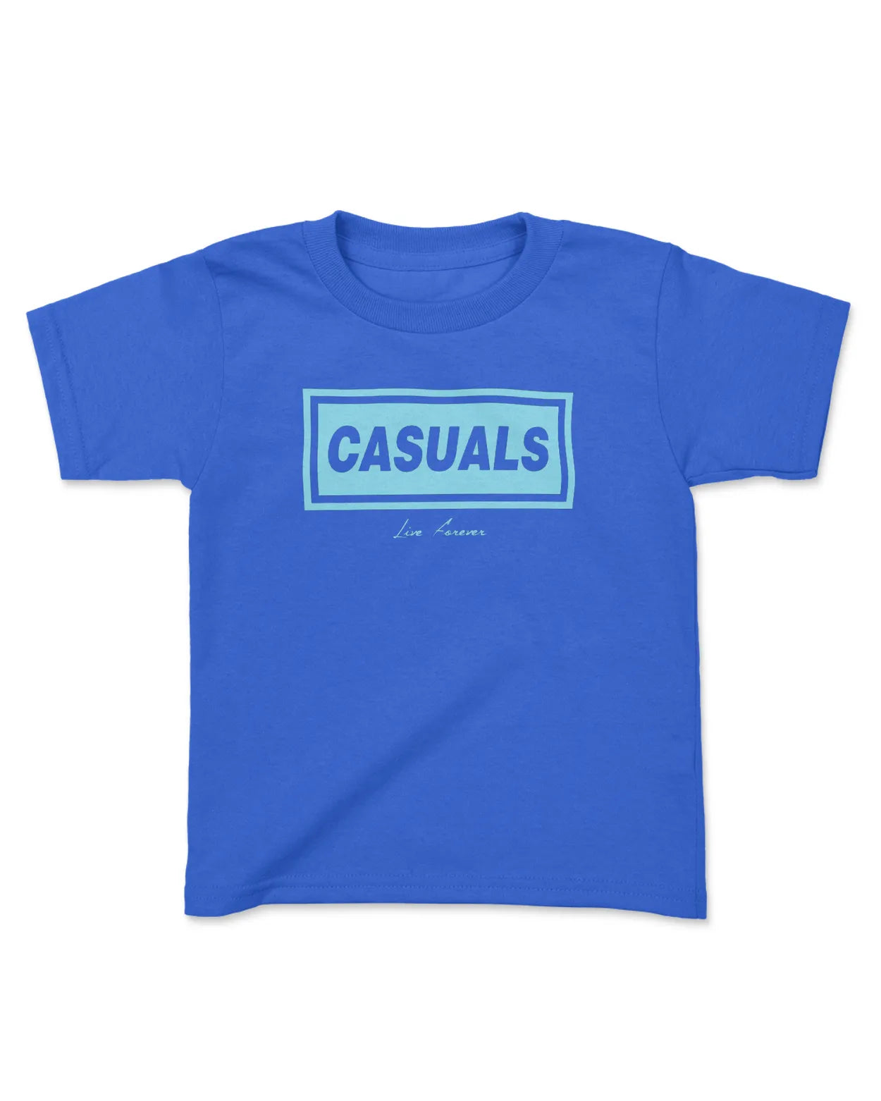 Category C Kids Graphic T-Shirt – Live Forever | White, Black, Navy