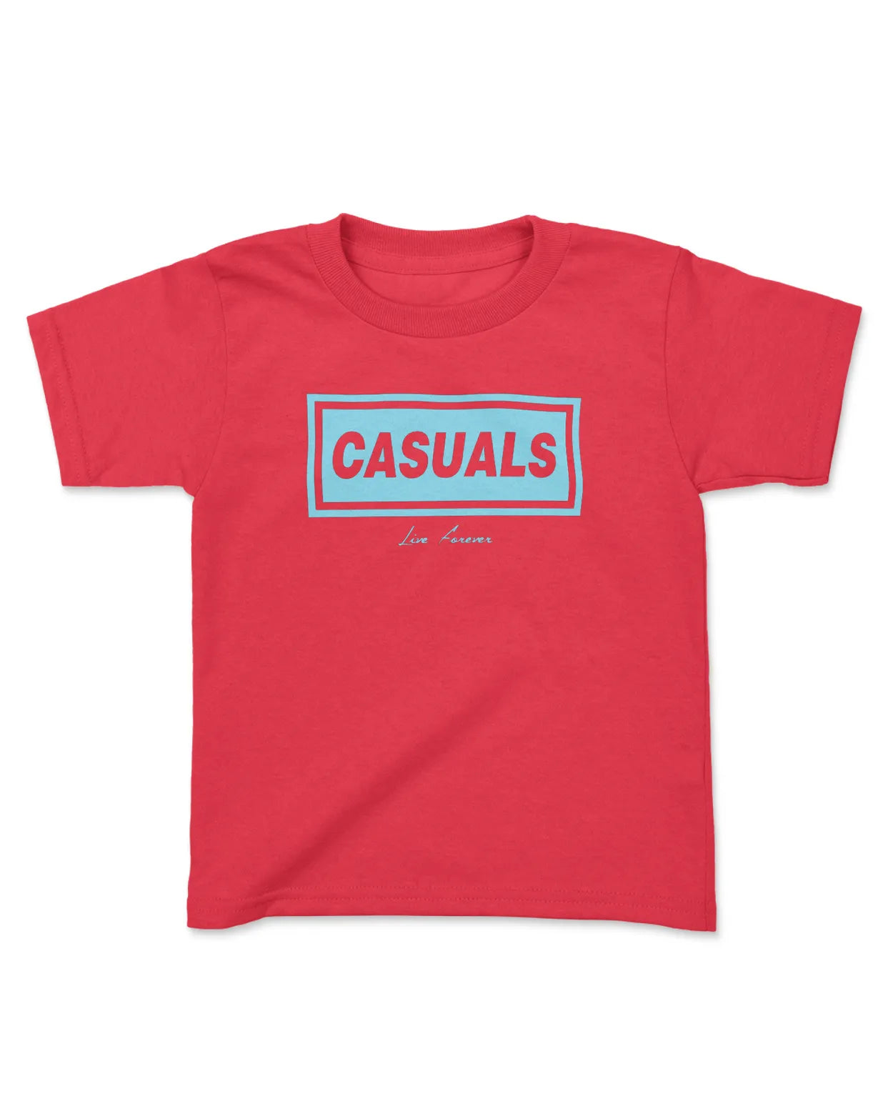 Category C Kids Graphic T-Shirt – Live Forever | White, Black, Navy
