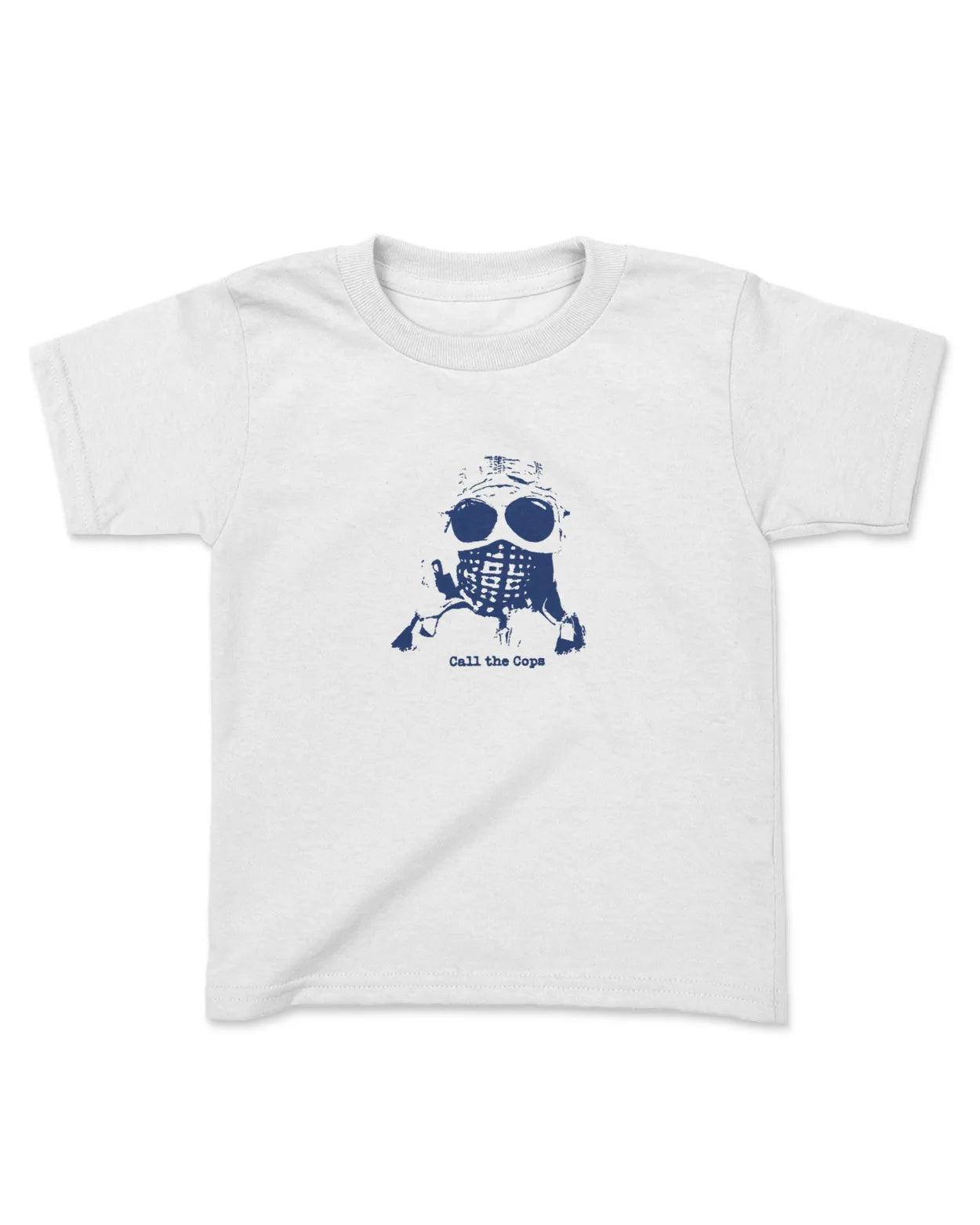 Category C Kids Graphic T-Shirt – Call The Cops | White, Black, Navy