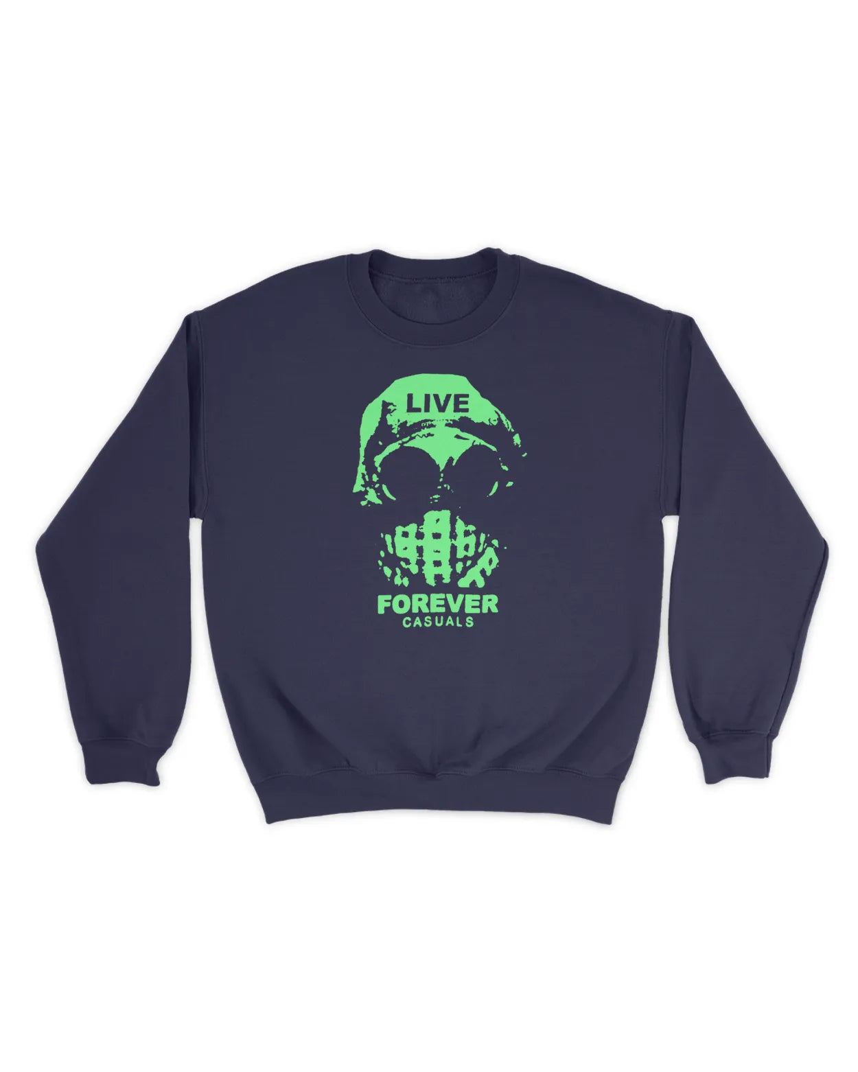 Category C Graphic Sweatshirt – Forever | White, Black, Navy