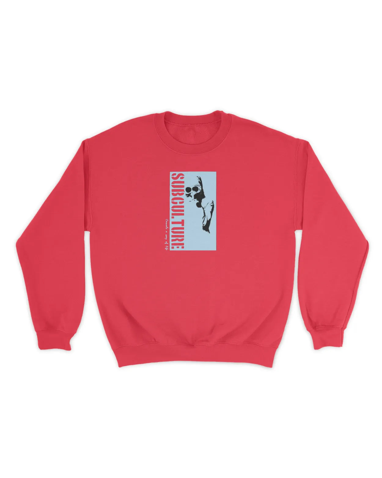 Category C Graphic Sweatshirt – Subculture | White, Black, Navy