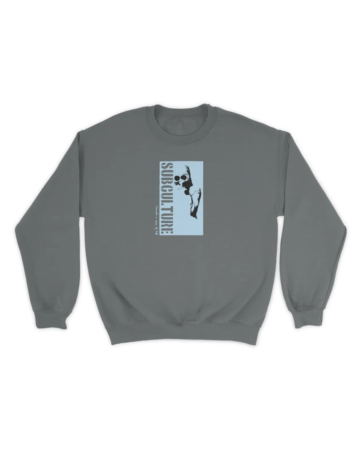 Category C Graphic Sweatshirt – Subculture | White, Black, Navy
