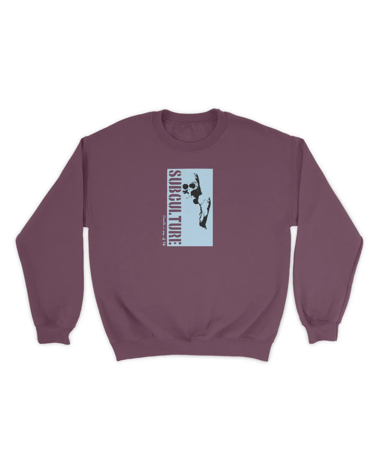 Category C Graphic Sweatshirt – Subculture | White, Black, Navy