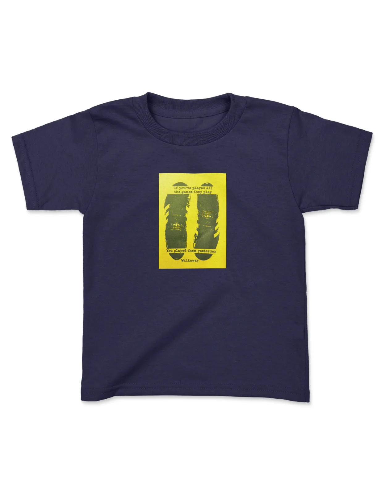 Category C Kids Graphic T-Shirt – Walkaway | Black, Navy, Forest Green