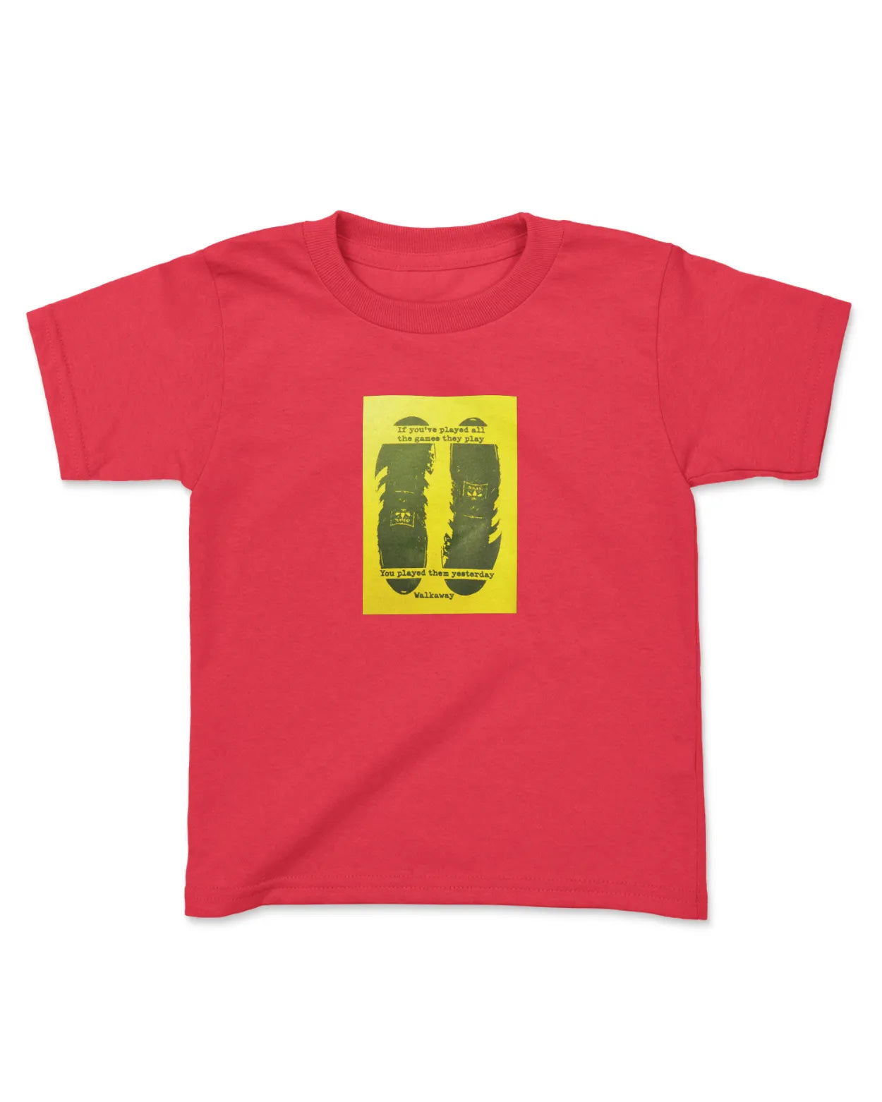 Category C Kids Graphic T-Shirt – Walkaway | Black, Navy, Forest Green