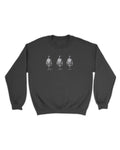 Category C Graphic Sweatshirt – Veni Vidi Vici | White, Black, Navy
