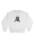 Category C Graphic Sweatshirt – Incognito | White, Light Blue, Pink
