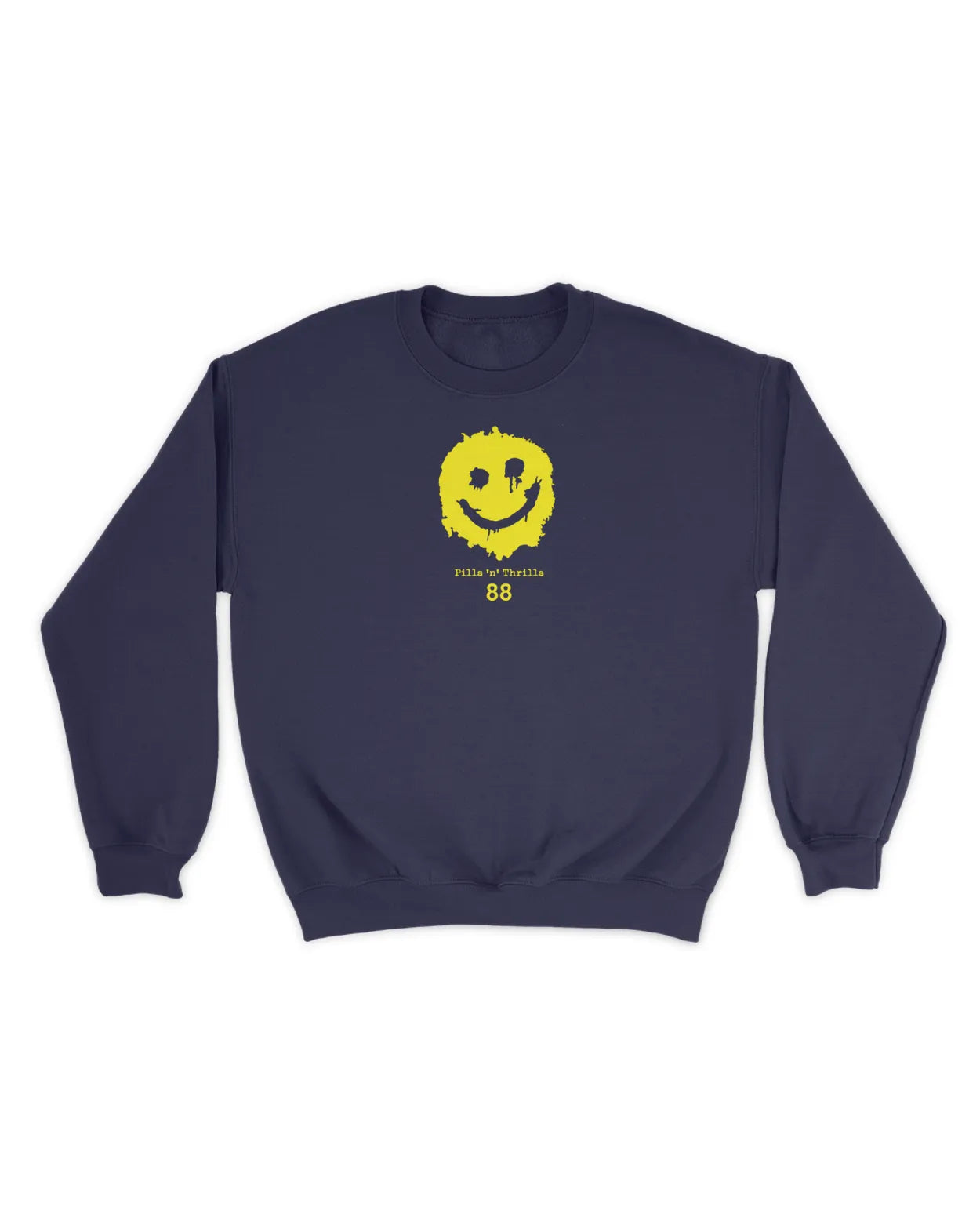 Category C Graphic Sweatshirt – Pills & Thrills | Black, Navy, Charcoal