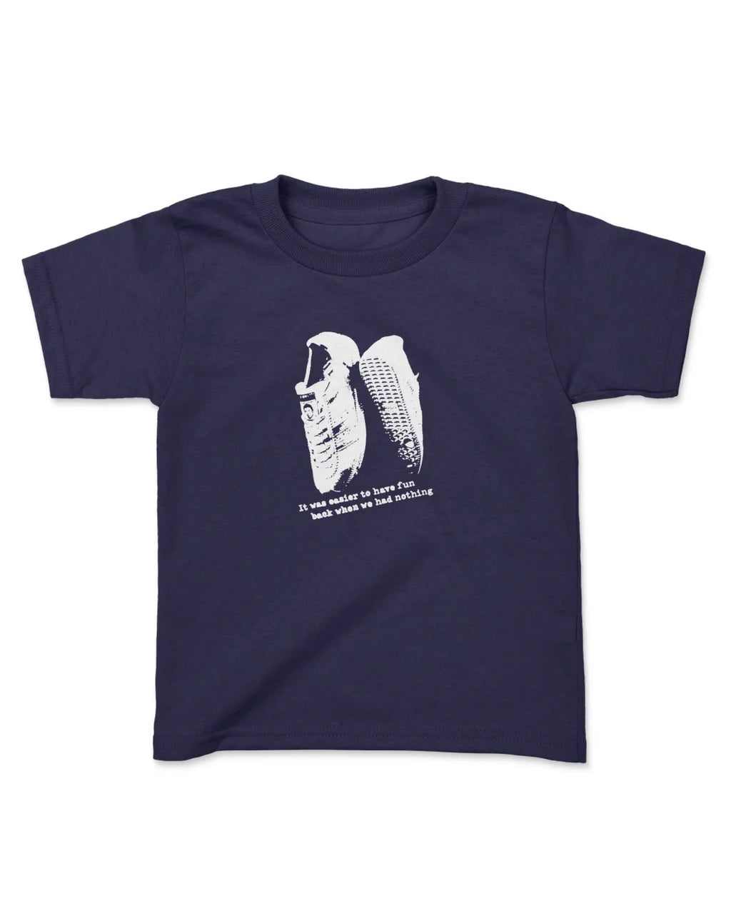 Category C Kids Graphic T-Shirt – Once | White, Black, Navy