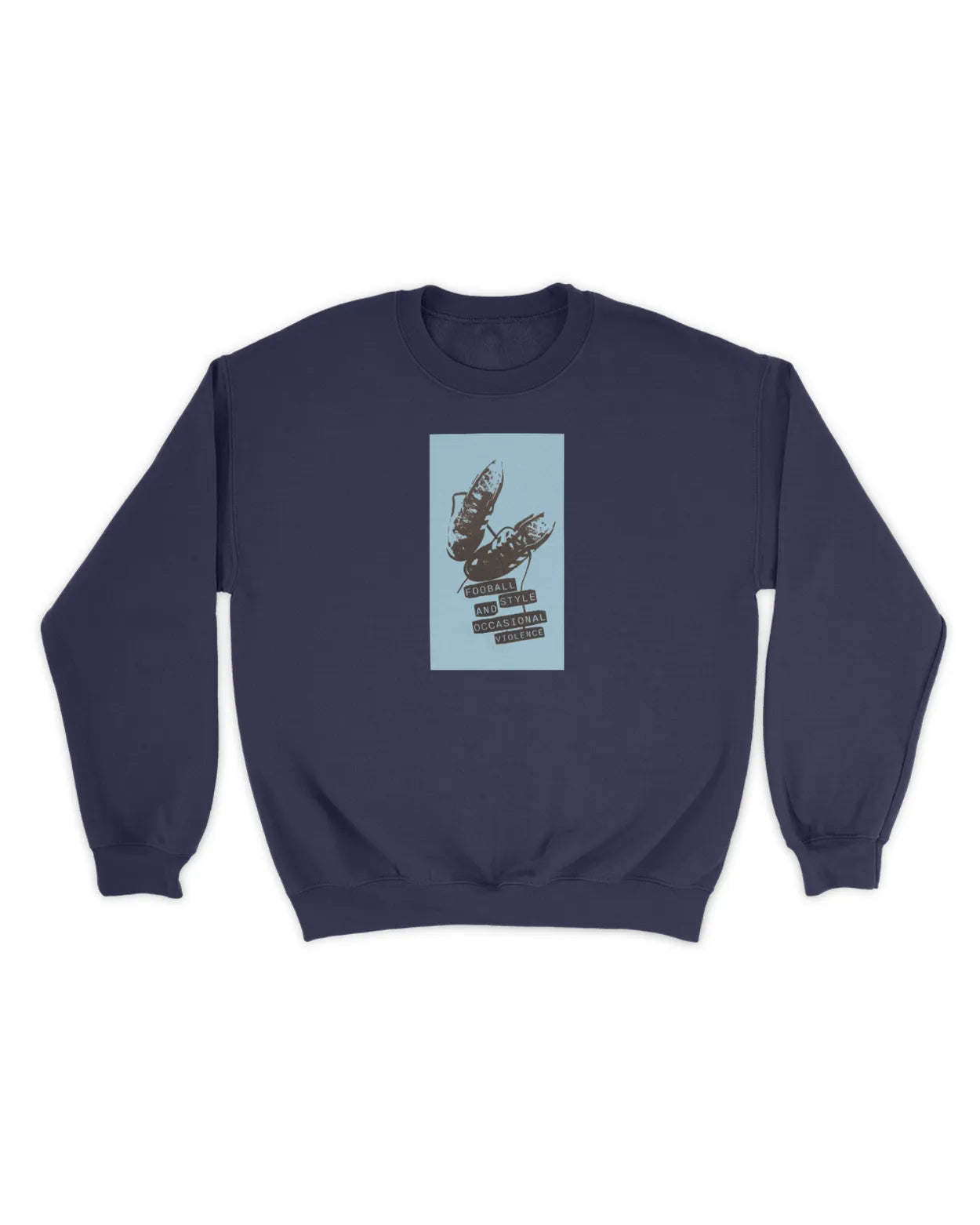 Category C Graphic Sweatshirt – Style & Violence | White, Black, Navy