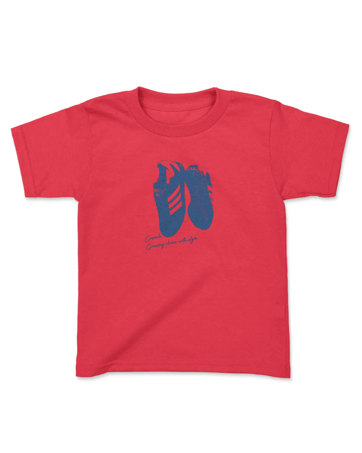 Category C Kids Graphic T-Shirt – Chaos With Style | White, Black, Navy
