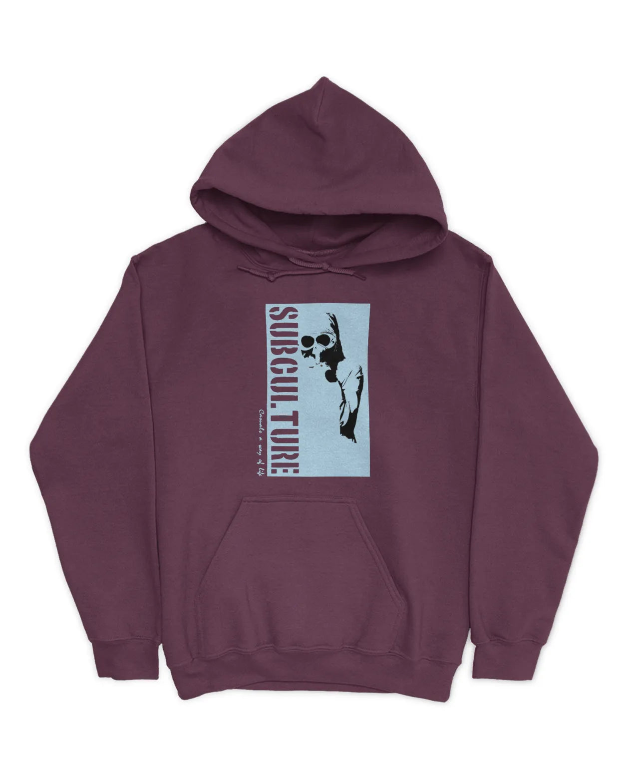 Category C Graphic Hoodie – Subculture | White, Black, Navy
