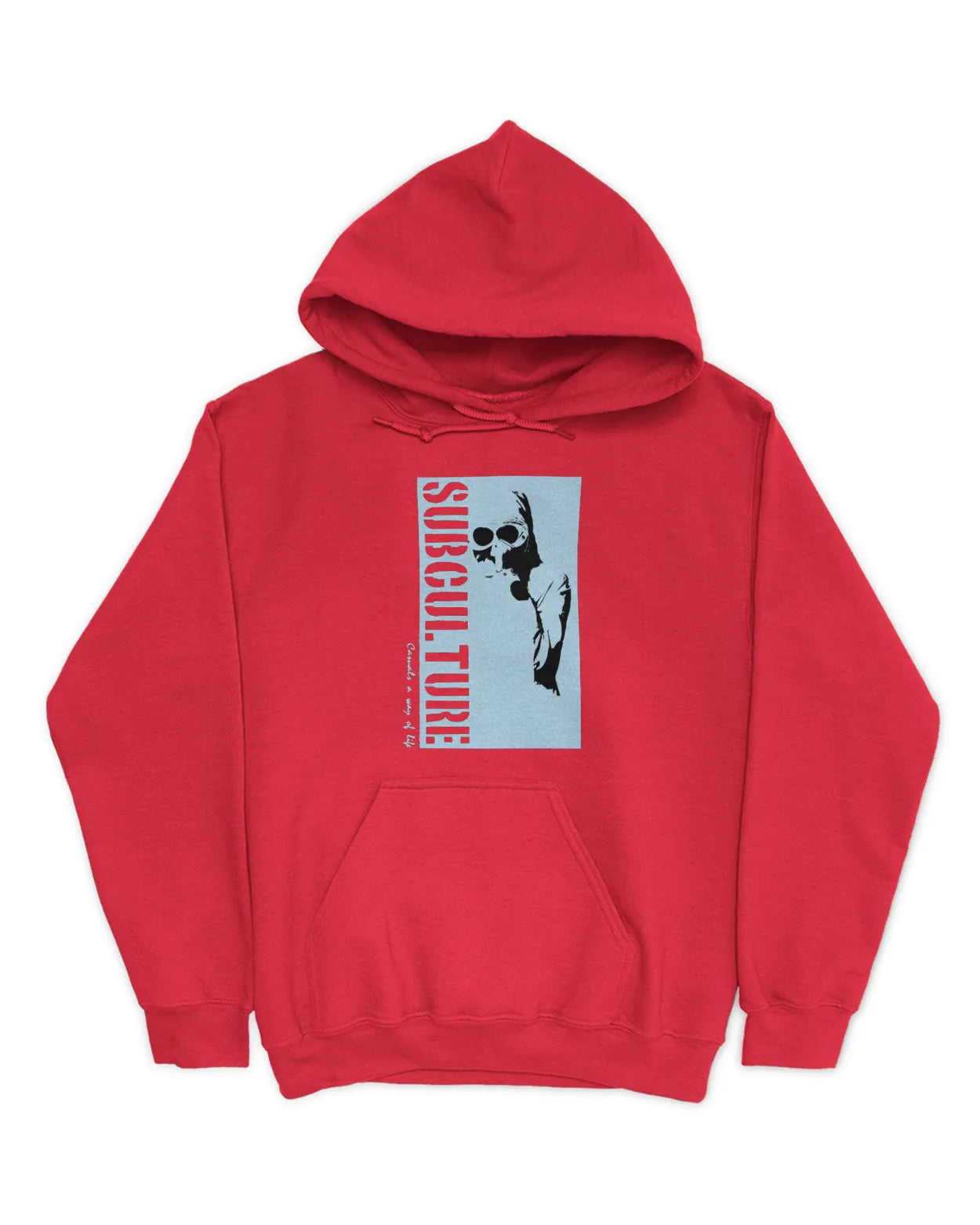 Category C Graphic Hoodie – Subculture | White, Black, Navy