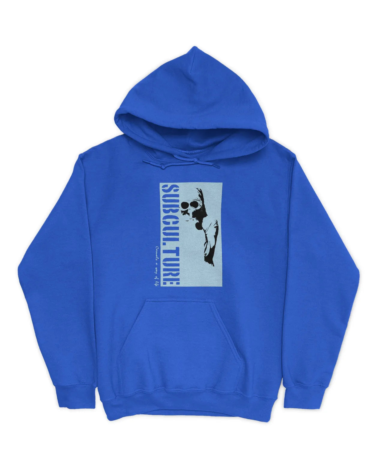 Category C Graphic Hoodie – Subculture | White, Black, Navy