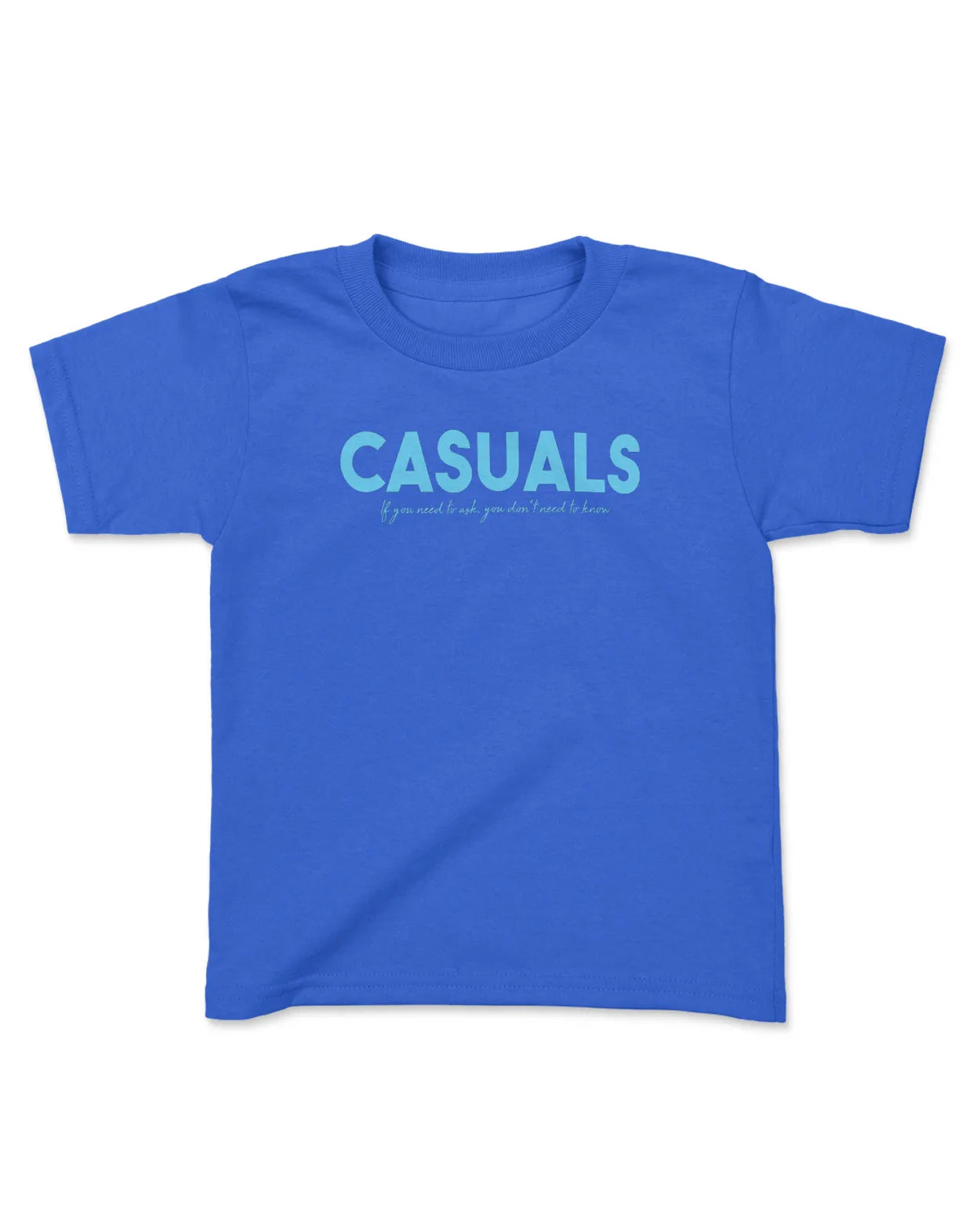 Category C Kids Graphic T-Shirt – Need To Ask | White, Black, Navy