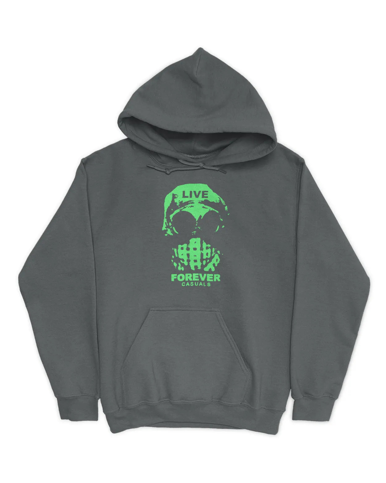 Category C Graphic Hoodie – Live Forever | White, Black, Navy