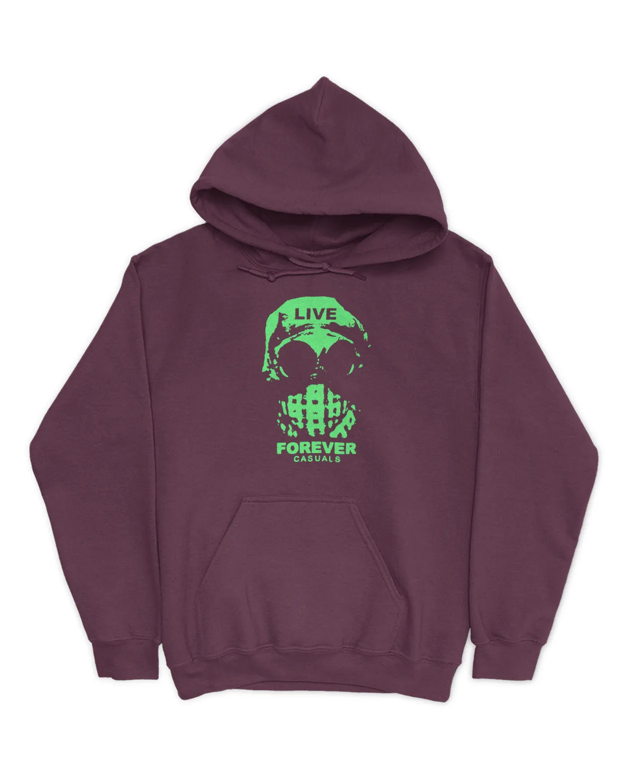 Category C Graphic Hoodie – Live Forever | White, Black, Navy