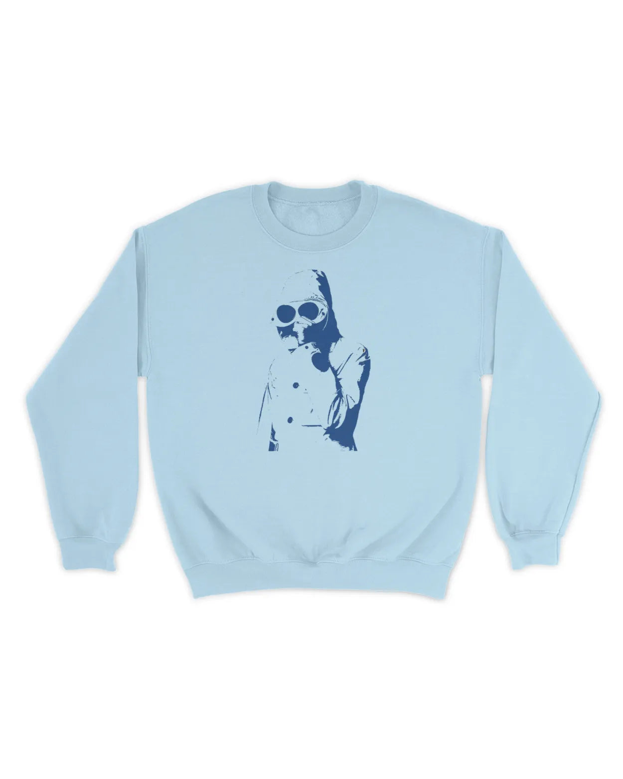 Category C Graphic Sweatshirt – Maneuvers | White, Red, Green