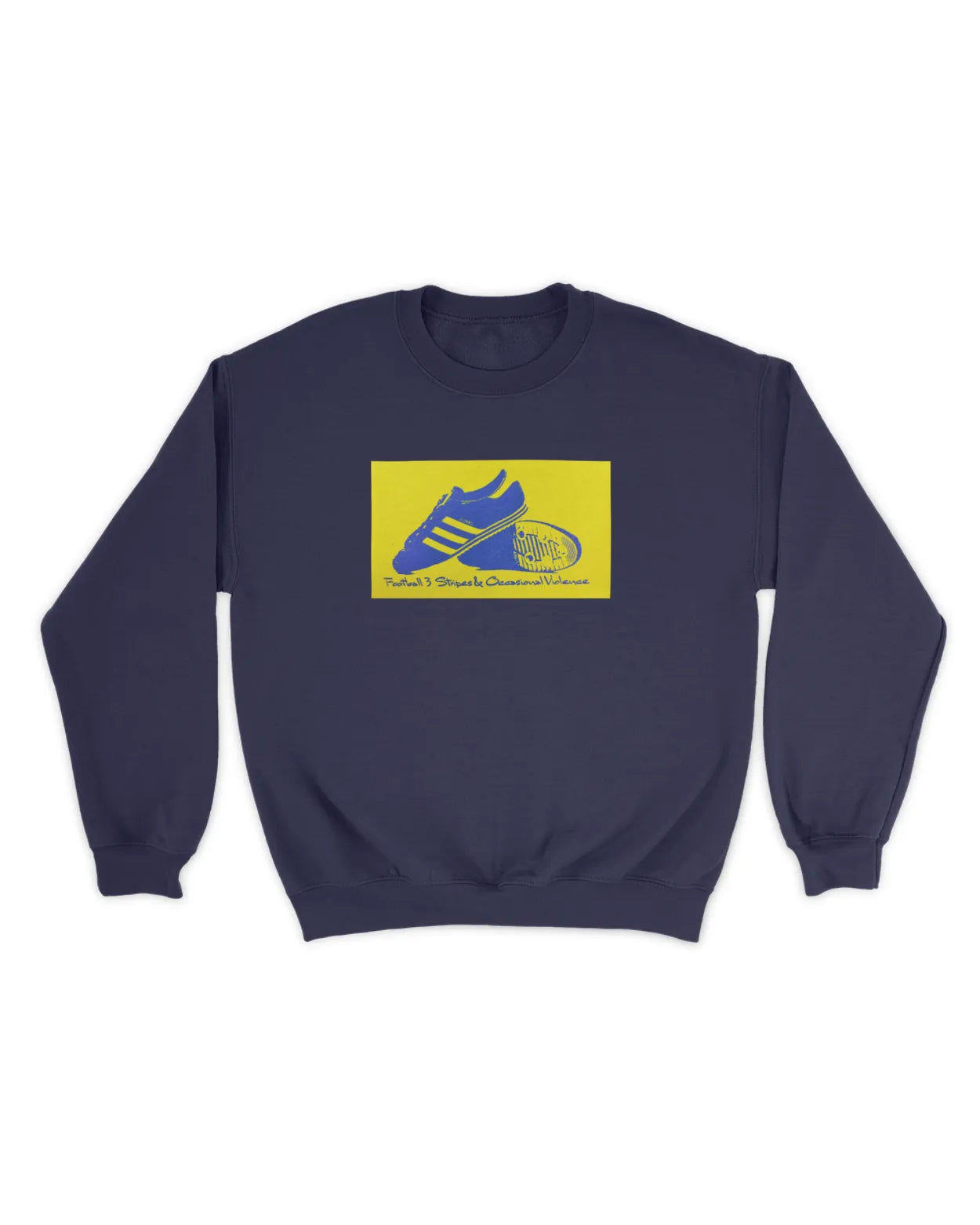 Category C Graphic Sweatshirt – 3 Stripes | Black, Navy, Royal Blue