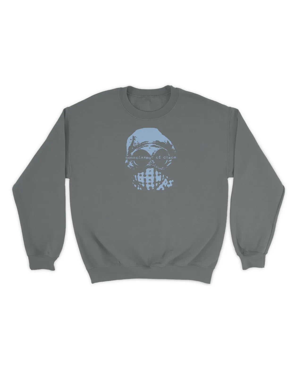 Category C Graphic Sweatshirt – Chaos | White, Black, Navy