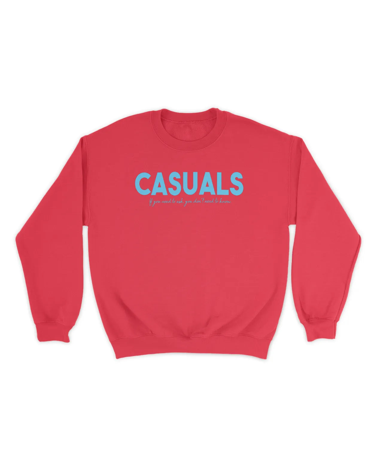 Category C Graphic Sweatshirt – Need To Ask | White, Black, Navy