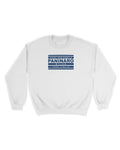 Category C Graphic Sweatshirt – History | White, Red, Light Blue