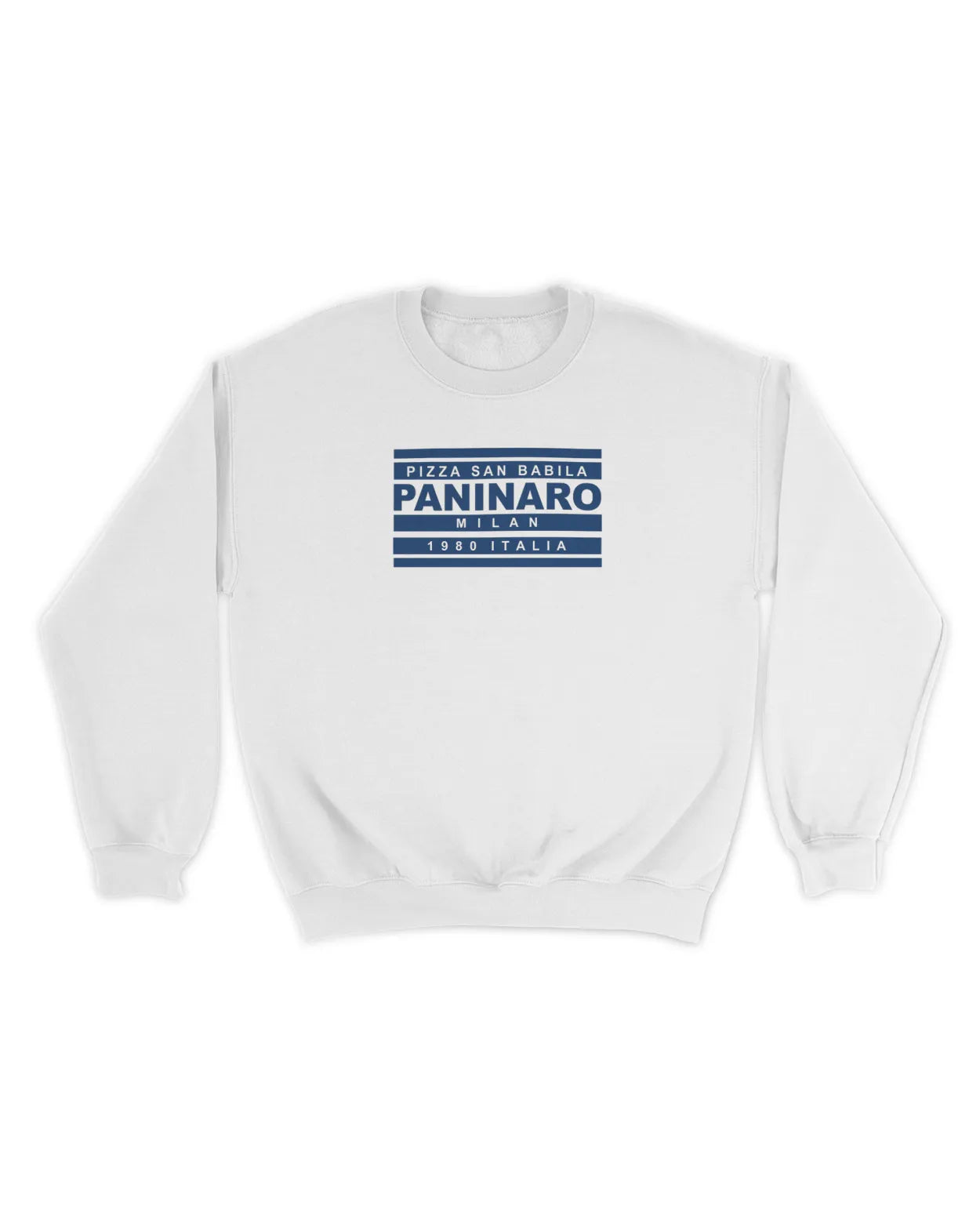 Category C Graphic Sweatshirt – History | White, Red, Light Blue
