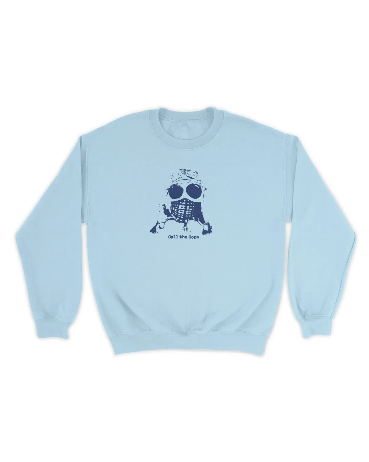 Category C Graphic Sweatshirt – Call The Cops | White, Black, Navy