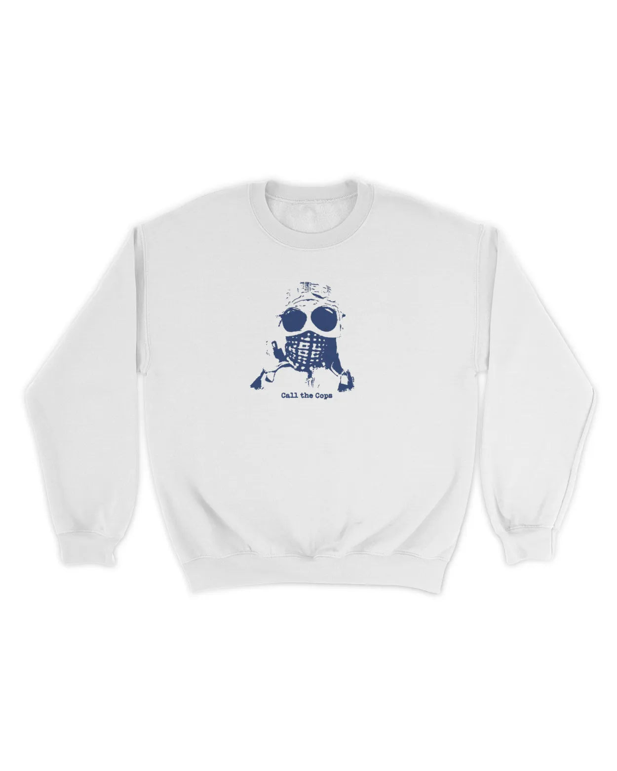Category C Graphic Sweatshirt – Call The Cops | White, Black, Navy