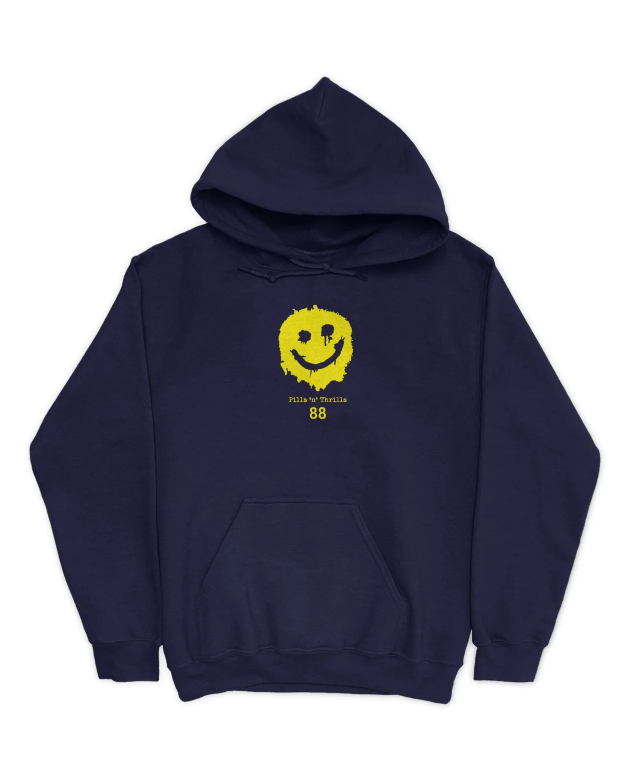 Category C Graphic Hoodie – Pills & Thrills | Black, Navy, Charcoal