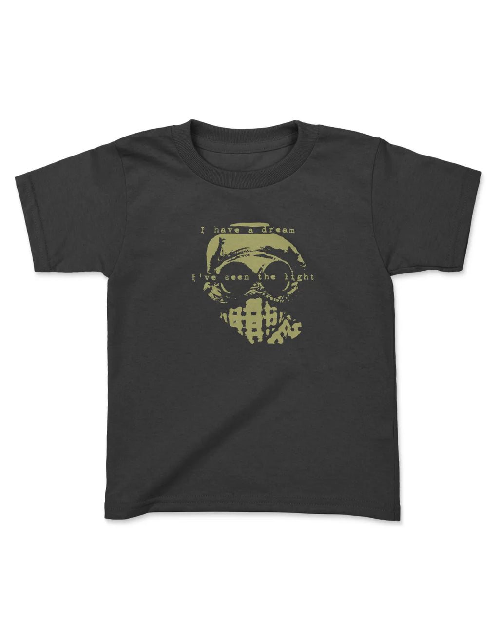 Category C Kids Graphic T-Shirt – Seen The Light | White, Black, Navy