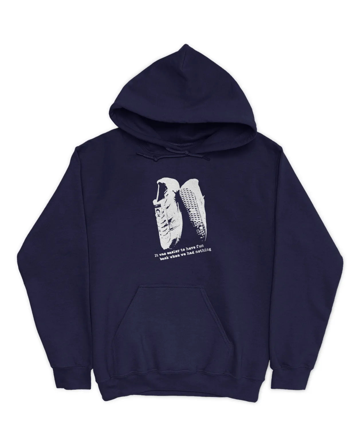 Category C Graphic Hoodie – Once | White, Black, Navy