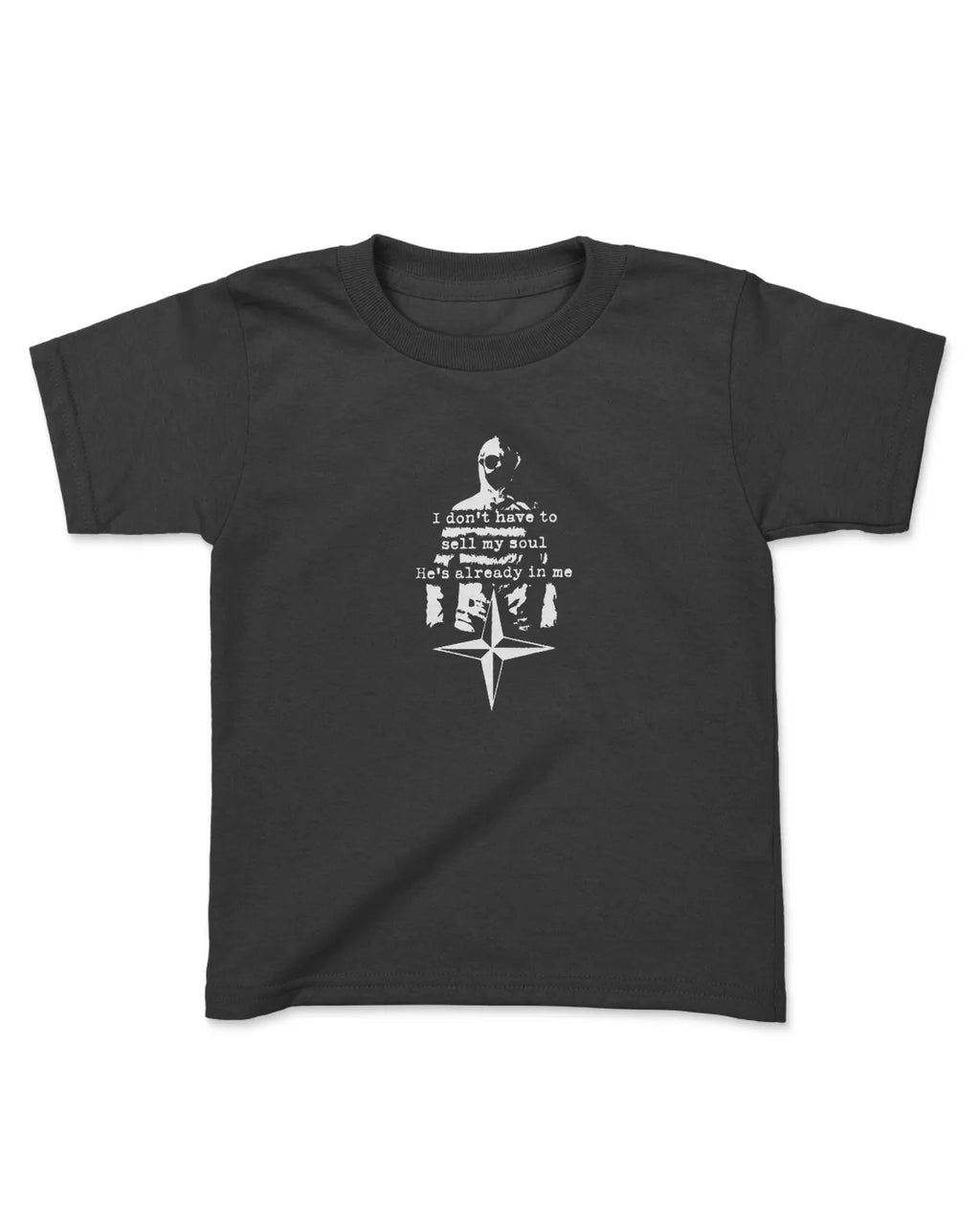 Category C Kids Graphic T-Shirt – Sell My Soul | White, Black, Navy