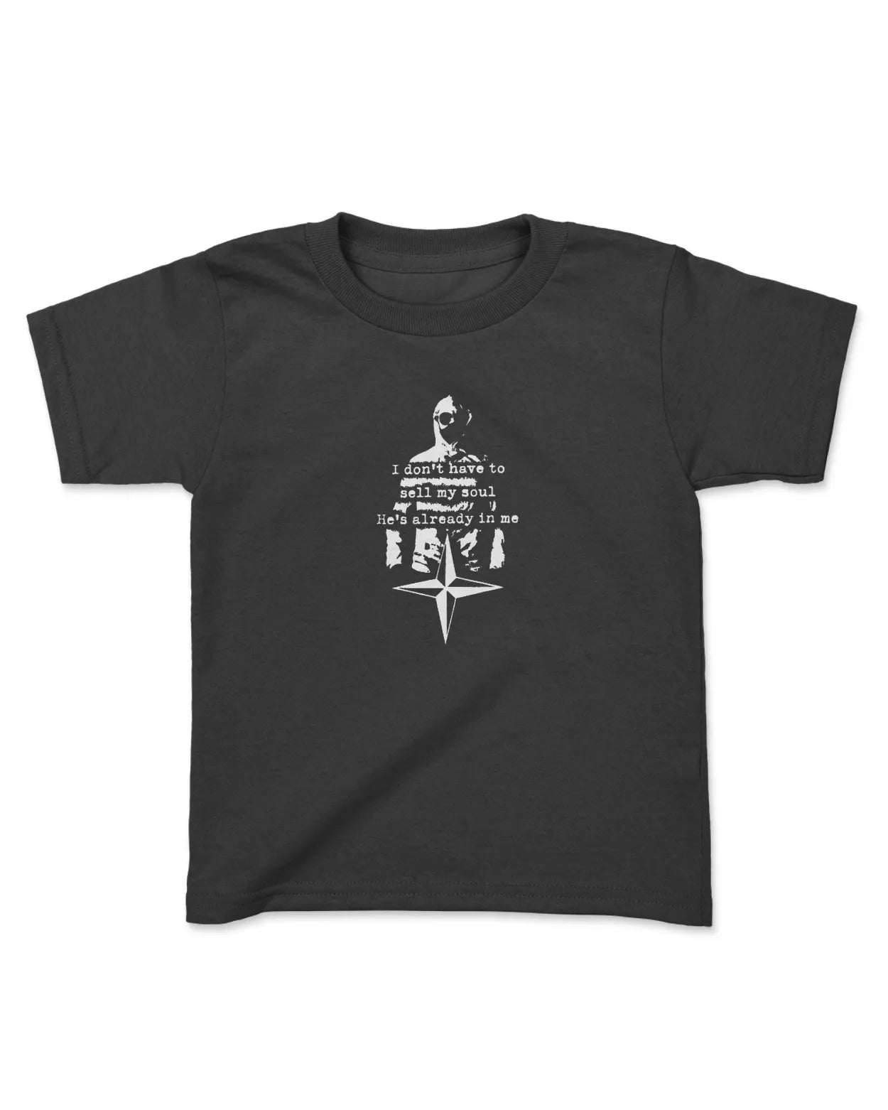 Category C Kids Graphic T-Shirt – Sell My Soul | White, Black, Navy