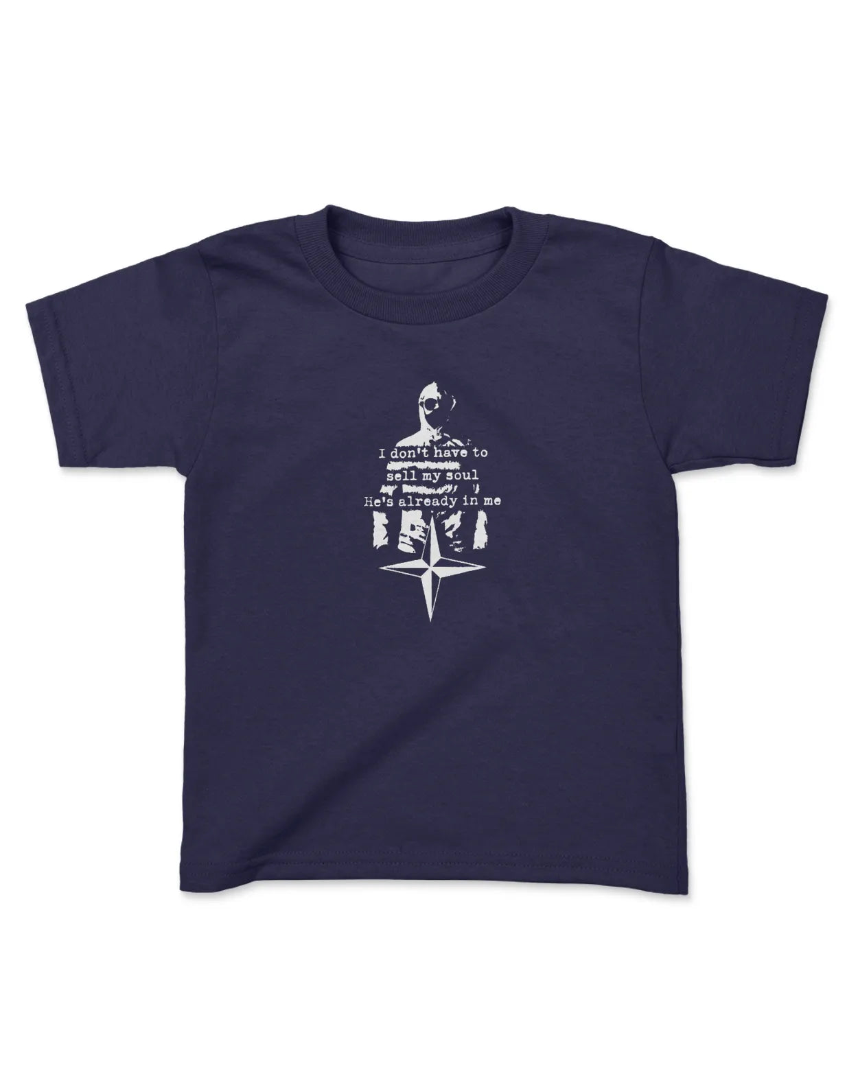 Category C Kids Graphic T-Shirt – Sell My Soul | White, Black, Navy