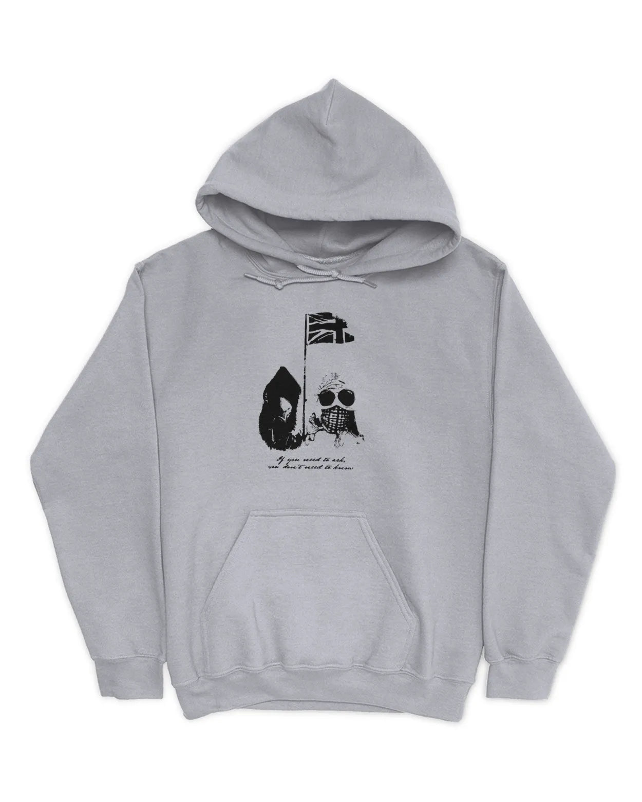 Category C Graphic Hoodie – Our Flag | White, Black, Navy