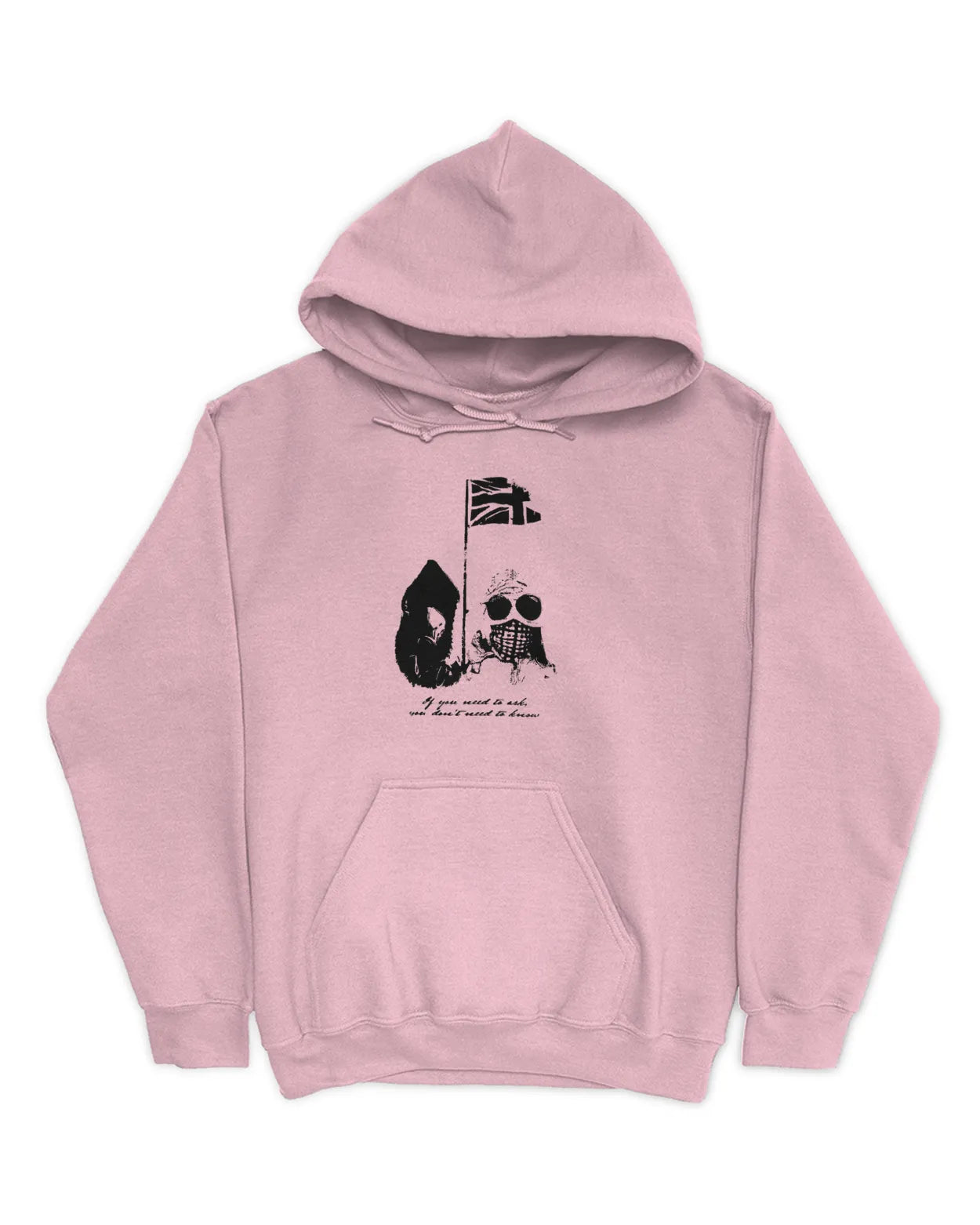 Category C Graphic Hoodie – Our Flag | White, Black, Navy