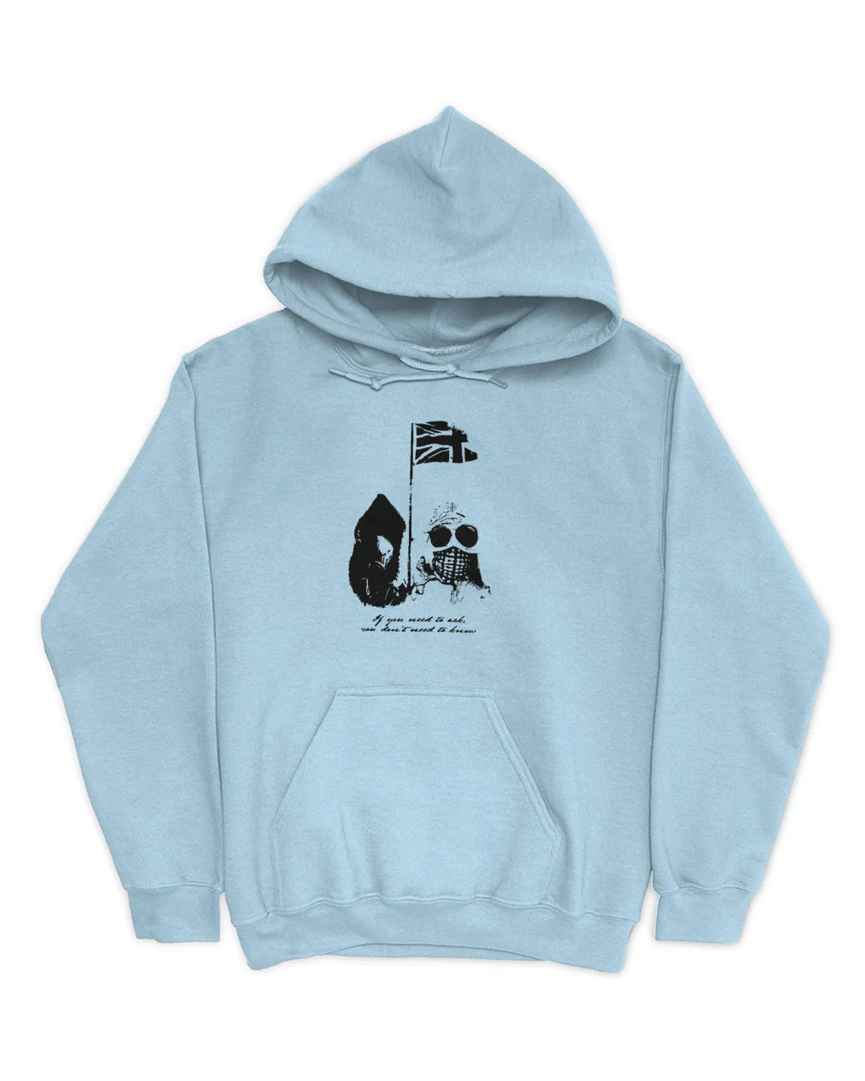 Category C Graphic Hoodie – Our Flag | White, Black, Navy
